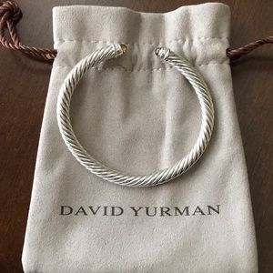 David Yurman Bracelet Citrine and Diamonds 5mm